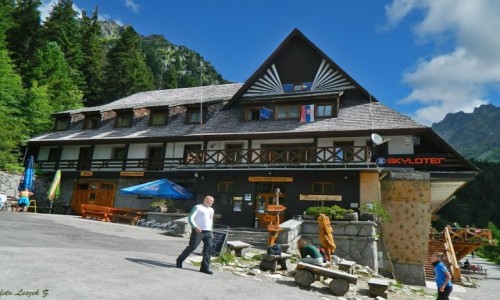 Zdjęcie SłOWACJA / Wysokie Tatry. / Schronisko przy Popradzkim Stawie. / Schroniska Tatrzańskie.