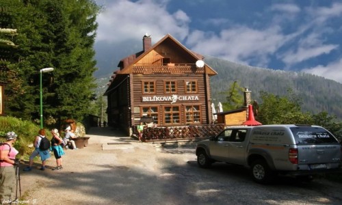Zdjecie SOWACJA / Wysokie Tatry. / Bilikowa Chata-stok Sawkowskiego szczytu. / Schroniska Tatrzaskie.