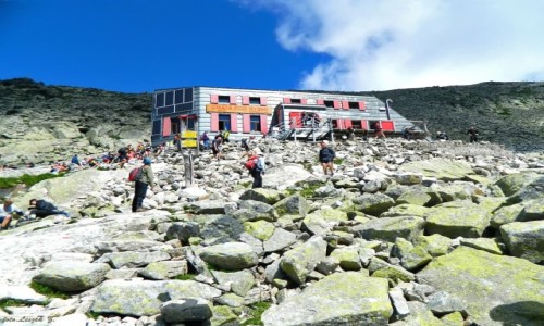 Zdjęcie SłOWACJA / Wysokie Tatry. / Chata pod Rysami 2250 m. / Schroniska Tatrzańskie.