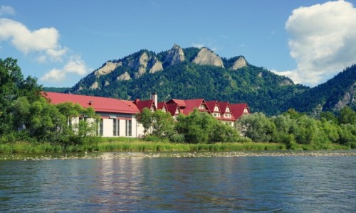 Zdjcie SOWACJA / Powiat Kiemark / Czerwony Klasztor / Widok na Sromowce Nine i Trzy Korony