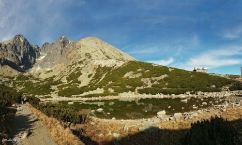 Zdjecie SOWACJA / Wysokie Tatry. / omnickie Pleso. / Nad Skalnym (omnickim) Stawem.