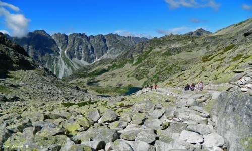 Zdjcie SOWACJA / Wysokie Tatry. / Szlak na Rysy. / Widok sprzed Bramki do Krlestwa Rysw.