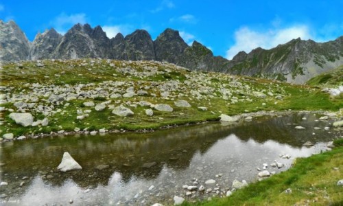 Zdjecie SOWACJA / Wysokie Tatry. / Dolina Hiczowa. / Gra Baszt w Hiczowej Dolinie.