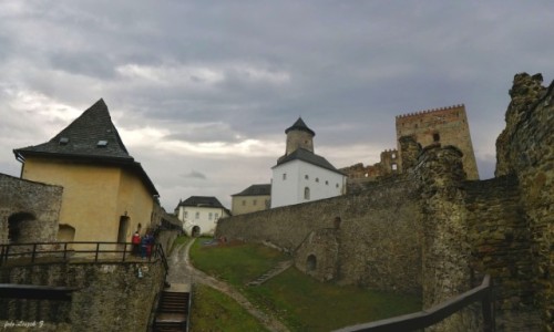 Zdjcie SOWACJA / Kraj preszowski, / Spisz. / Stara Lubovna - zamek.