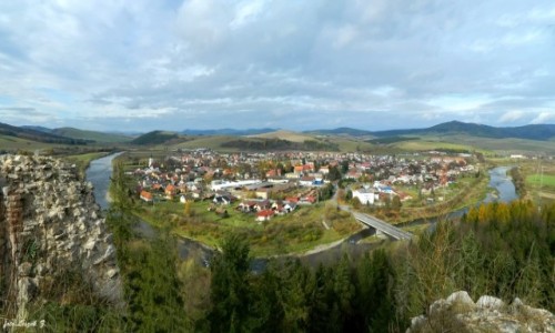 Zdjęcie SłOWACJA / Kraj preszowski, / pow. Lubovla. / Pławiec - Naturalna fosa - Poprad.