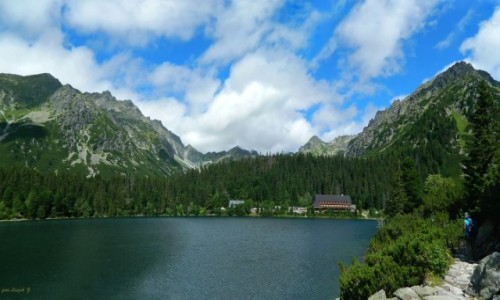 Zdjecie SOWACJA / Wysokie Tatry. / Popradzki Staw. / Popradzki Staw.