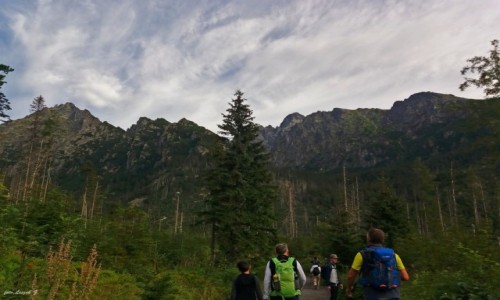 Zdjcie SOWACJA / Wysokie Tatry. / Hrebienok. / Widok z Hrebienoka(Siodeka).