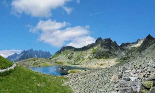 Zdjecie SOWACJA / Wysokie Tatry. / abie Stawy Miguszowieckie. / Nad abimi Stawami w Dolinie Miguszowieckiej.