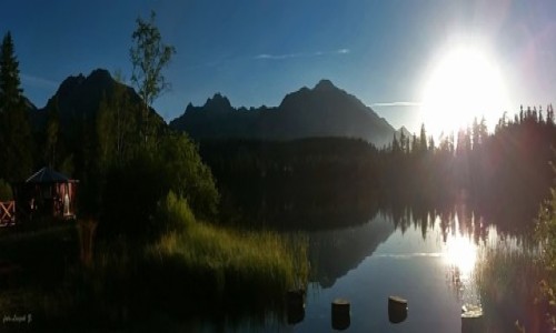 Zdjęcie SłOWACJA / Wysokie Tatry. / Szczyrbskie Solisko. / Panorama sprzed Hotelu