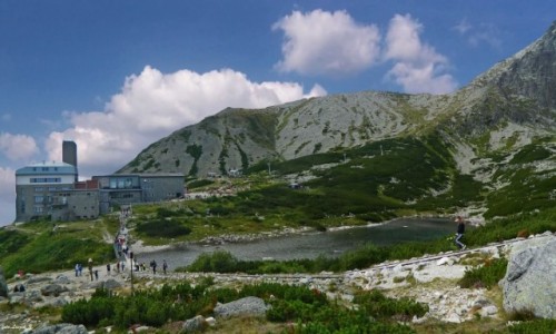 Zdjcie SOWACJA / Wysokie Tatry. / Skalne Pleso. / Skalny Staw (omnicki),