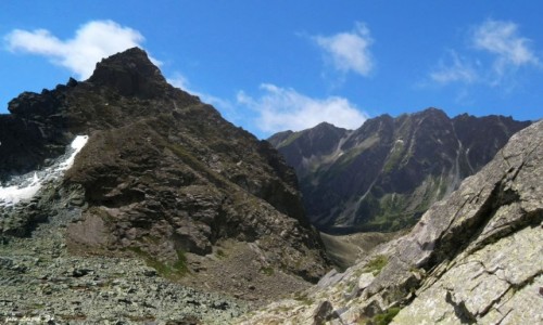 Zdjęcie SłOWACJA / Wysokie Tatry. / Chata pod Rysami 2250 m. / Widok ze