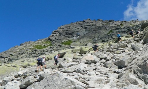 Zdjcie SOWACJA / Wysokie Tatry. / szlak na Rysy. / Synny 
