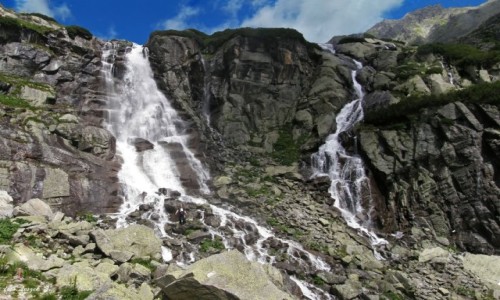 Zdjecie SłOWACJA / Wysokie Tatry. / Dolina Młynicka. / Wodospad