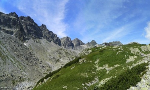 Zdjcie SOWACJA / Wysokie Tatry, / Szlak do Zbjnickiej Chaty. / Dolina Starolena.