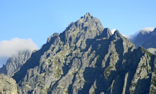 Zdjecie SOWACJA / Wysokie Tatry, / Sawkowski Grzebie. / Porednia Gra w roli gwnej.
