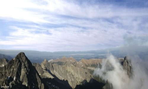 S�OWACJA / Wysokie Tatry, / �omnica. / Tatry Bielskie z �omnicy.