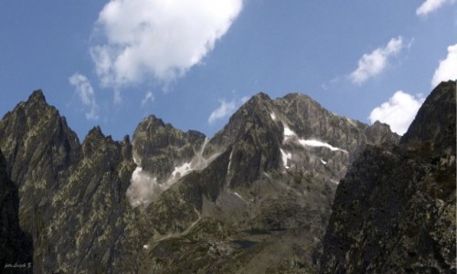 S�OWACJA / Wysokie Tatry, / �omnicka Baszta. / Widok z �omnickiej Baszty.