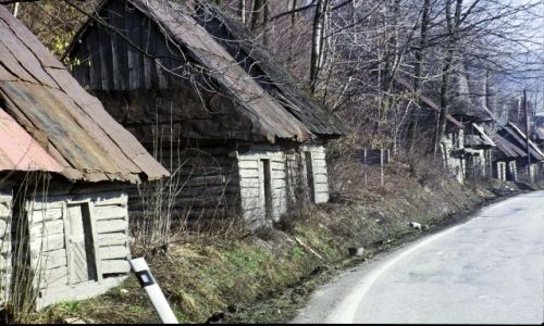 Zdjecie SłOWACJA / Słowacja / koło Żyliny / chałupy