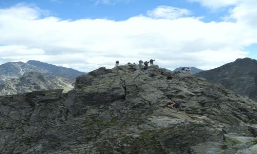 Zdjecie SłOWACJA / brak / TATRY WYSOKIE / RYSY A W ODDALI  KRÓL TATR - GERLACH
