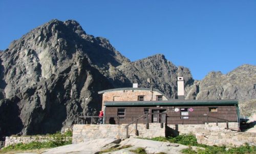 Zdjecie SOWACJA / Doliny Piciu Staww Spiskich / Tatry / Chata Teryego