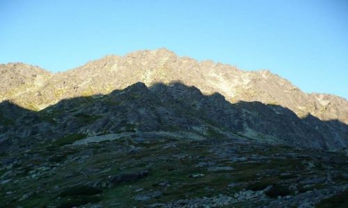 Zdjęcie SłOWACJA / Tatry Wysokie / Dolina Wielicka  / Cień wielkiej góry