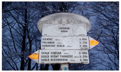 Zdjęcie SłOWACJA / brak / szczyt / Lackova - zagubiony metr