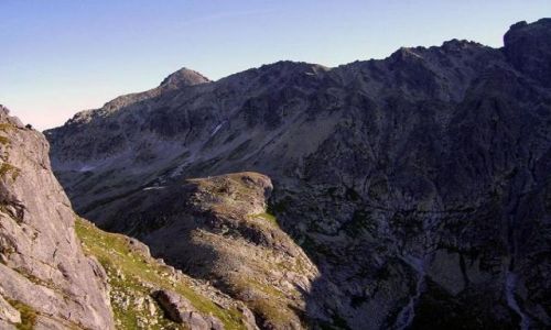 Zdjecie SOWACJA / Tatry / Tatry Wysokie - Droga na Gerlach z Doliny Wielickiej / Tatry o poranku