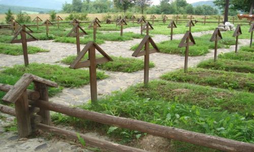 Zdjęcie SłOWACJA / Snin / Połoniny / Ulicz / Cmentarz z I wojny światowej