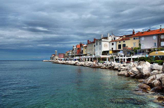 Zdjęcia: PIRAN, w strone morza, SłOWENIA Zdjęcia: PIRAN, w strone morza, SłOWENIA