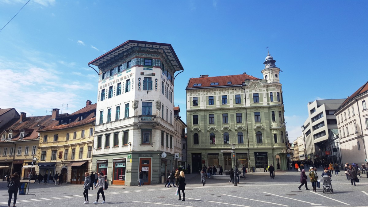 Zdjęcia: Ljubljana, Ljubljana, Dom Hauptmanna, SłOWENIA Zdjęcia: Ljubljana, Ljubljana, Dom Hauptmanna, SłOWENIA