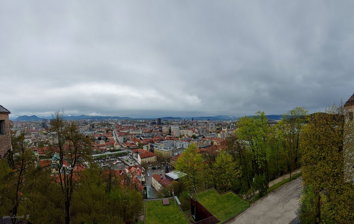 Zdjęcia: Lublana., Lublana., Widok ze wzgórza zamkowego., SłOWENIA Zdjęcia: Lublana., Lublana., Widok ze wzgórza zamkowego., SłOWENIA