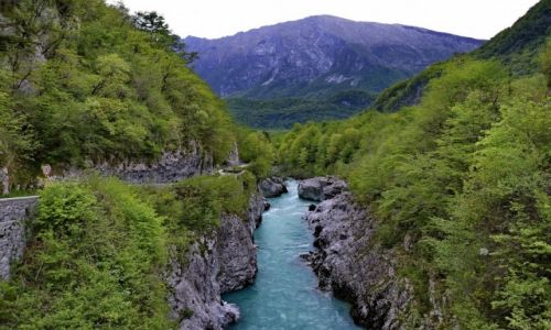 Zdjecie SOWENIA / Littoral / Tolmin / Grska rzeka w okolicy Tolmina