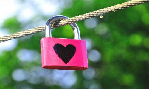 Zdjęcie SłOWENIA / Ljubliana  / Ljubliana  / miłość na kłódkę