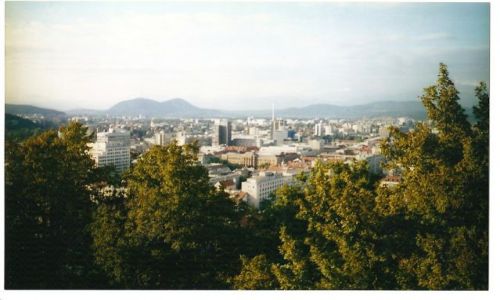 Zdjecie SOWENIA / Sowenia / Liubljana / Panorama Liubljany