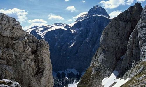 Zdjęcie SłOWENIA / Alpy Julijskie / Rejion Triglava / Okno na Triglav