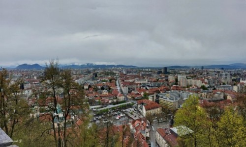 Zdjcie SOWENIA / Ljubliana. / Ljubliana. / Widok z zamku Ljublaskiego.