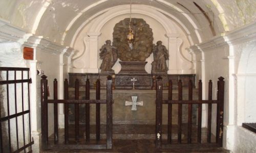 Zdjęcie SłOWENIA / Gorycja / Idrija / Podziemna kaplica