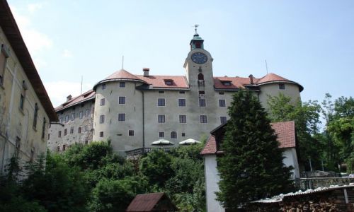 Zdjęcie SłOWENIA / Gorycja / Idrija / Zamek Gewerkenegg
