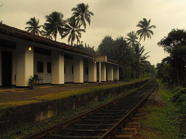 Zdjęcia: płd.cz.kraju, Alutgama, stacja w dźungli, SRI LANKA Zdjęcia: płd.cz.kraju, Alutgama, stacja w dźungli, SRI LANKA