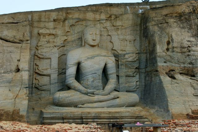 Zdjęcia: Polonnaruwa, Polonnaruwa, Posąg, SRI LANKA Zdjęcia: Polonnaruwa, Polonnaruwa, Posąg, SRI LANKA