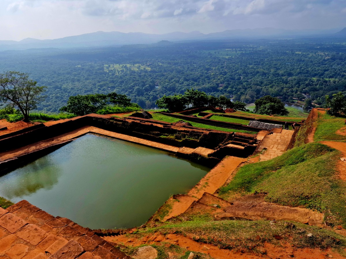 Zdjęcia: Sigirija, Dambulla, Pałacowy basen, SRI LANKA Zdjęcia: Sigirija, Dambulla, Pałacowy basen, SRI LANKA