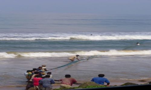 Zdjęcie SRI LANKA / Western / widok z pociągu Galle-Colombo / wspólny interes