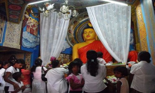 Zdj�cie SRI LANKA / Kalutara / sanktuarium /Asokarama maha Viharaya / w sanktuarium