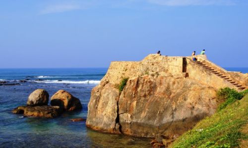 Zdjęcie SRI LANKA / - / Galle / Fragmenty twierdzy
