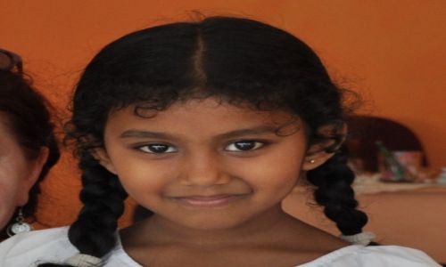 Zdjcie SRI LANKA / kalutara / kalutara / dziewczynka