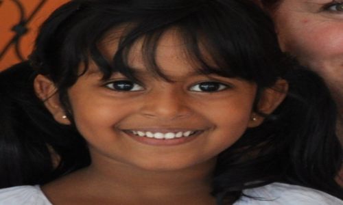 Zdjcie SRI LANKA / kalutara / kalutara / dziewczynka