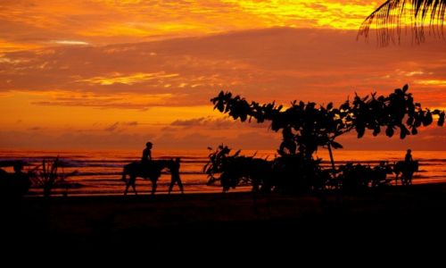 Zdjęcie SRI LANKA / Zachodnia część wyspy. / Beruwela / O zachodzie słońca