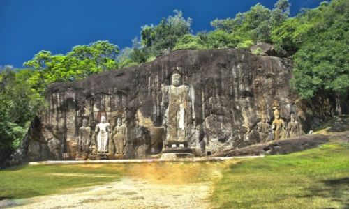 Zdjecie SRI LANKA / Sri Lanka / Sri Lanka / Stanowisko archeologiczne Buduruwagala