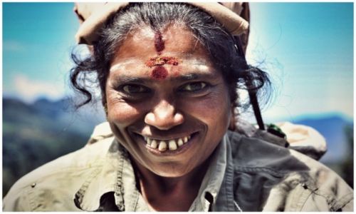 Zdjecie SRI LANKA / Ella / Ella / tea picker