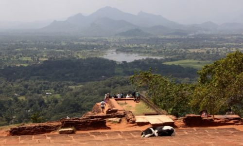 Zdjęcie SRI LANKA / Sigiriya / Sigiriya / Widok z Lwiej Skały